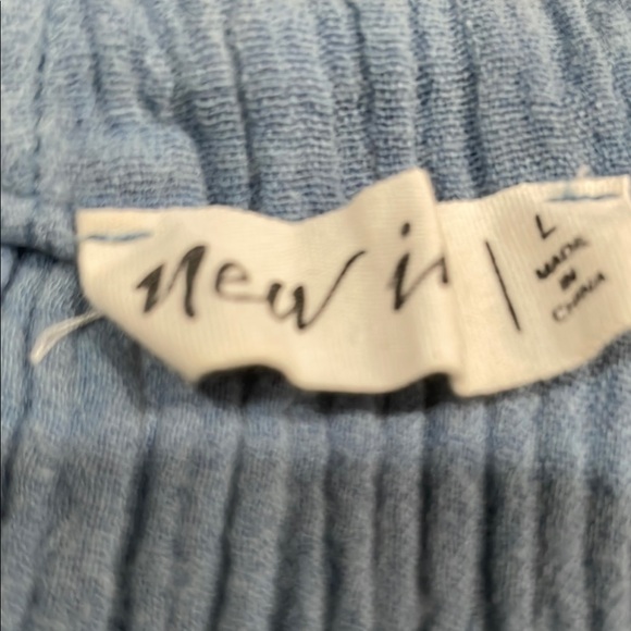 Blue Ribbed Mini Knit Dress - Picture 2 of 4